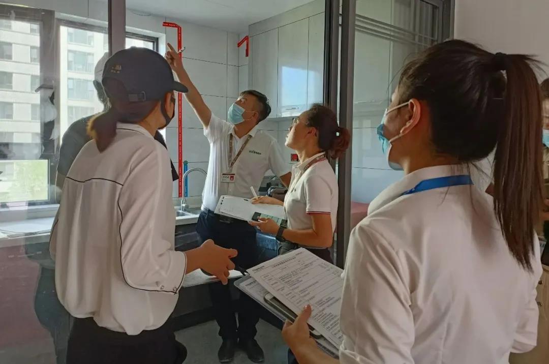 昌禾裝飾【中海悅府】工地聯(lián)檢丨鏡頭紀(jì)實(shí)，讓每個(gè)工地都禁得住考驗(yàn)！