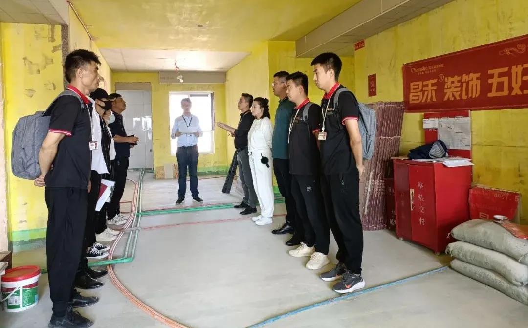 昌禾裝飾【鳳凰華府】工地聯(lián)檢丨鏡頭紀(jì)實(shí)，讓每個(gè)工地都禁得住考驗(yàn)！