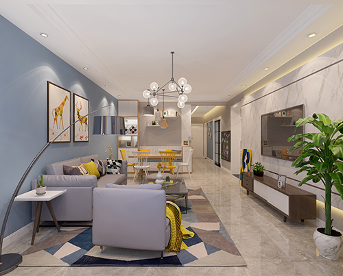 鳳凰尚筑115平米北歐風格裝修效果圖 鳳凰尚筑115平米北歐風格裝修效果圖