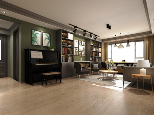 寶湖花園150平米北歐復古風格裝修效果圖 寶湖花園150平米北歐復古風格裝修效果圖