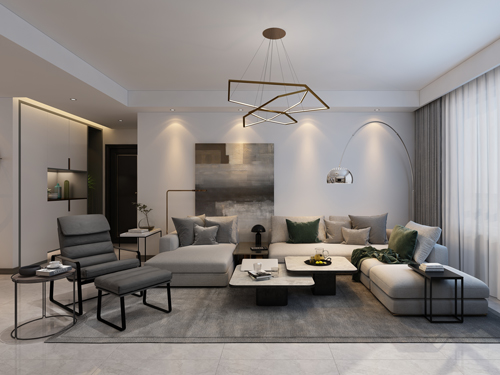 中房東方韻143平米現(xiàn)代輕奢裝修效果圖 中房東方韻143平米現(xiàn)代輕奢裝修效果圖