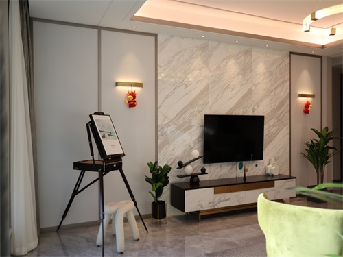 實景拍攝丨龍辰·九悅灣125㎡輕奢裝修實景圖