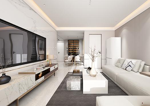 北塔書院91平米現(xiàn)代簡約風(fēng)格效果圖