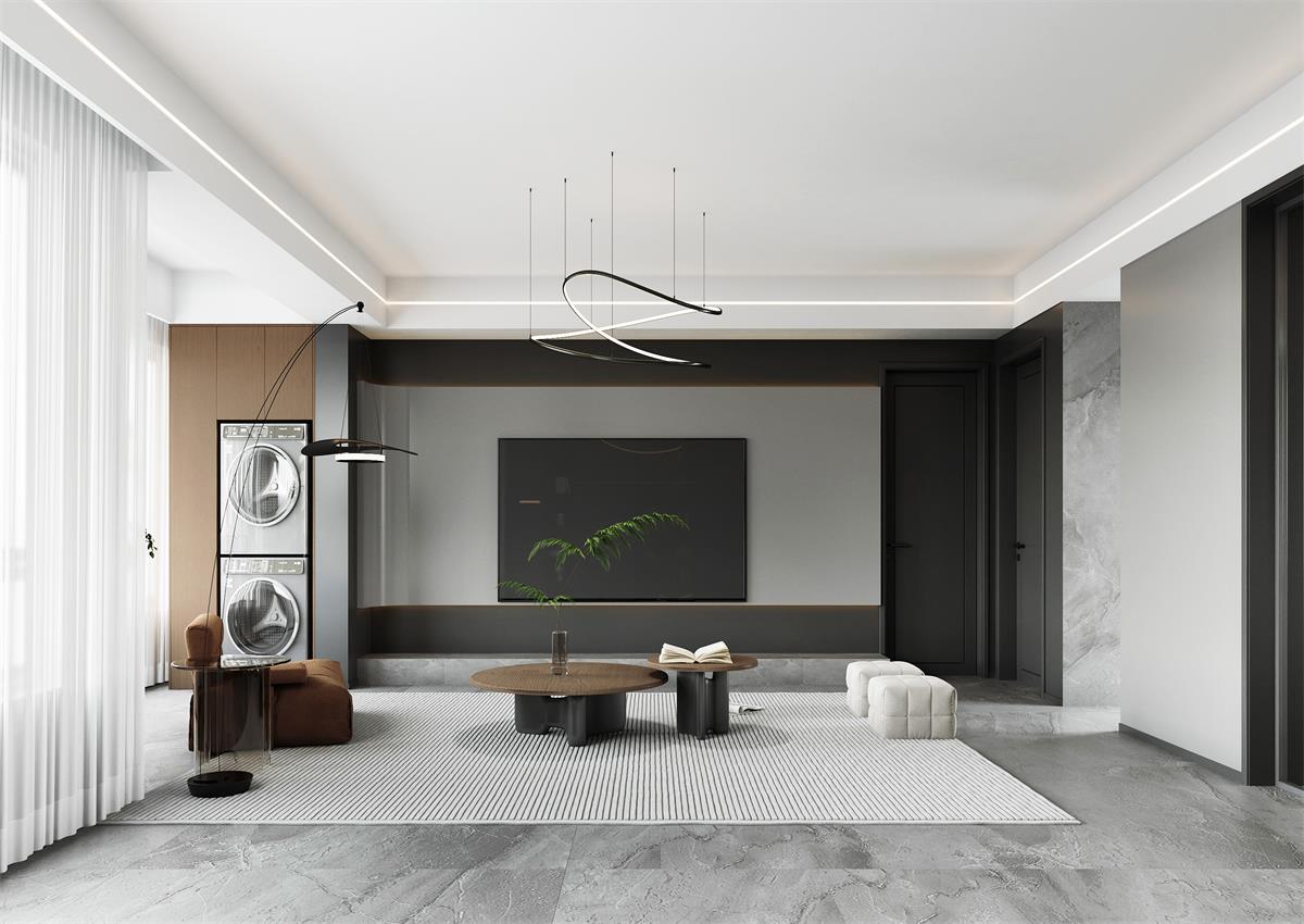 國府壹號| 驚艷！147㎡黑色簡約家，又A又颯高級感直接拉滿