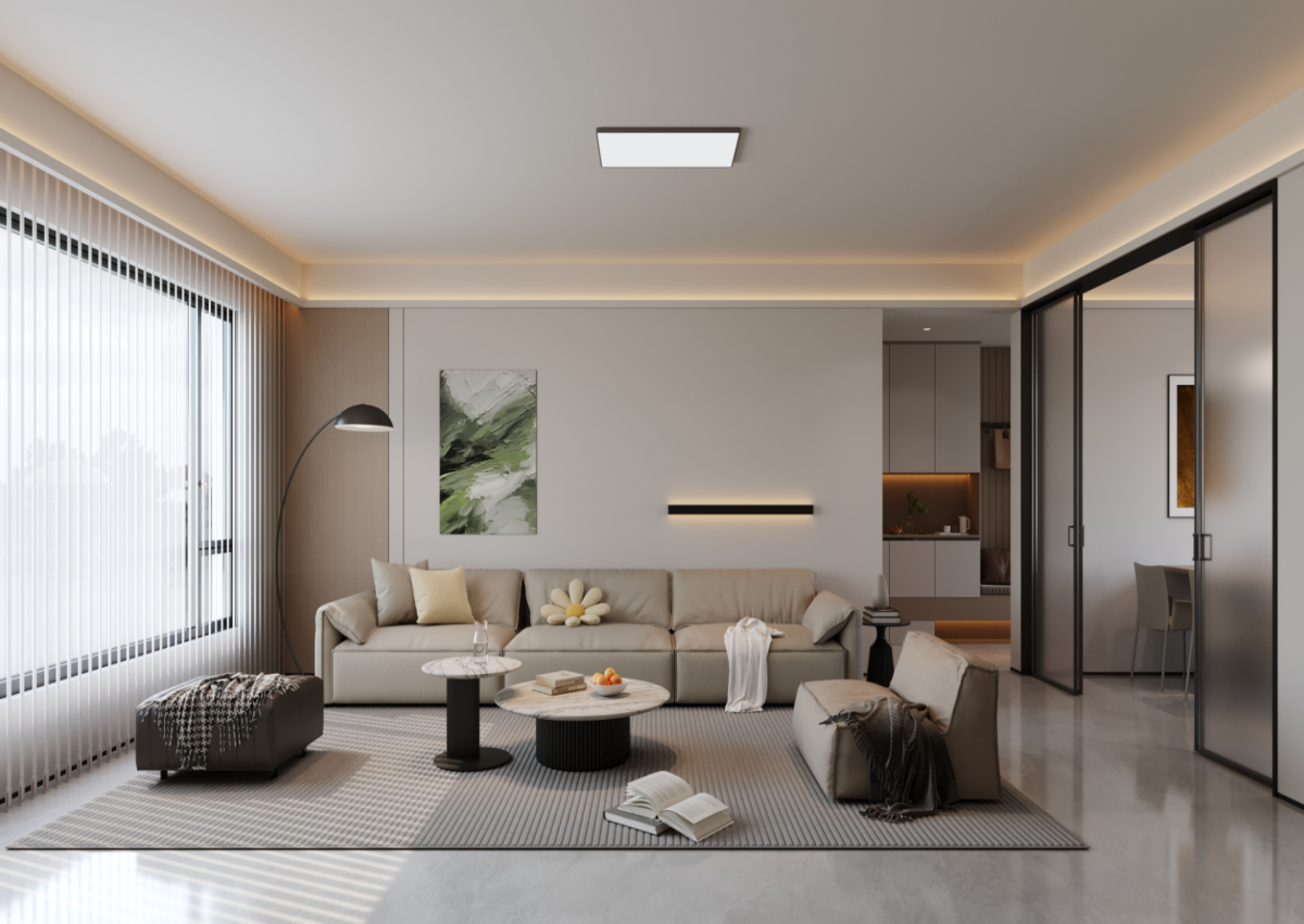 泰雲(yún)庭 | 簡(jiǎn)約≠簡(jiǎn)陋，143㎡現(xiàn)代簡(jiǎn)約風(fēng)把松弛感直接拉滿！