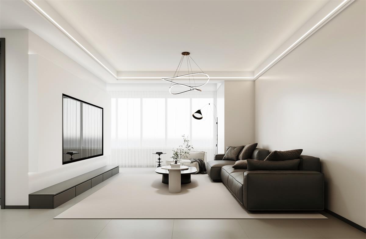 玉庭華府 | 憑啥這套130㎡簡(jiǎn)約風(fēng)能刷爆朋友圈？島臺(tái)+餐桌、床尾柜統(tǒng)統(tǒng)安排上！