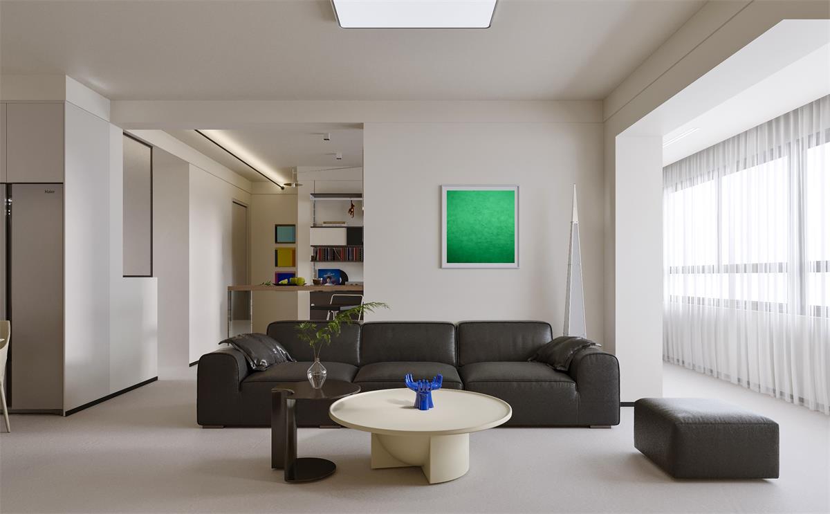 金地自在城 | 零零后獨(dú)居109㎡極簡(jiǎn)家，全開放設(shè)計(jì)驚艷到我了！換你也上癮~