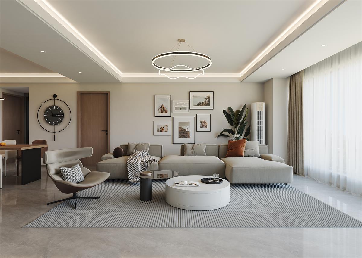 中海華樾 | 萬萬沒想到！這個130㎡簡約風(fēng)的家，讓幸福感飆升！