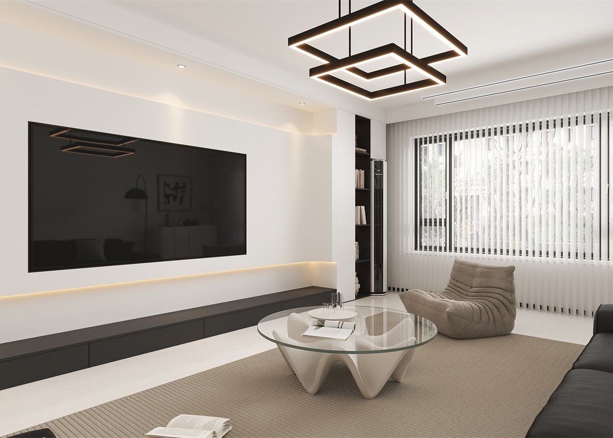 金宇名庭133㎡ | 看不膩的現代簡約風，隨性又自在！