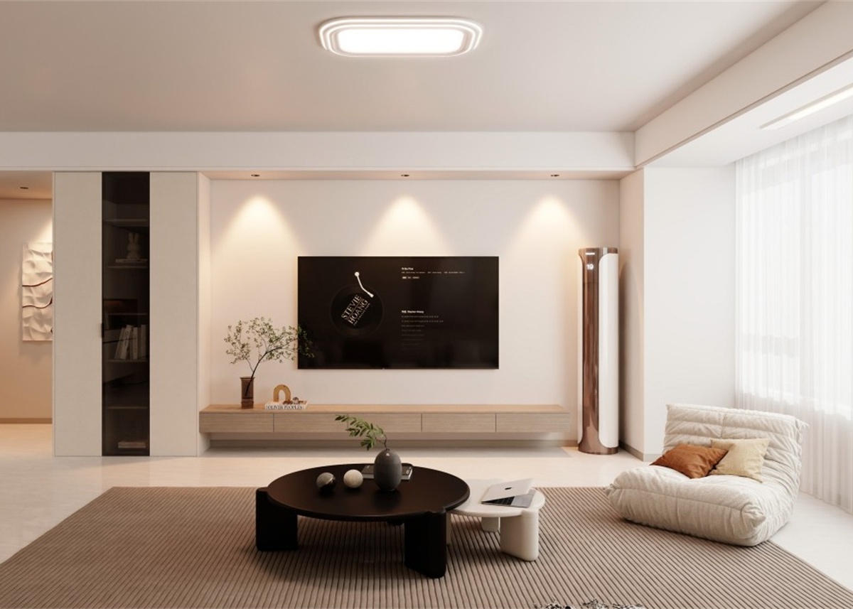 寧房云筑129㎡ | 不知道裝什么風格，就試試現代簡約風吧，不踩雷首選！