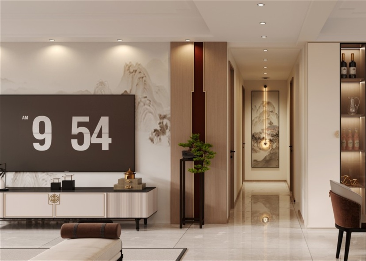 中海華樾185㎡ | 新中式到底有多絕？東方美學(xué)直接拿下一家老?。? title=