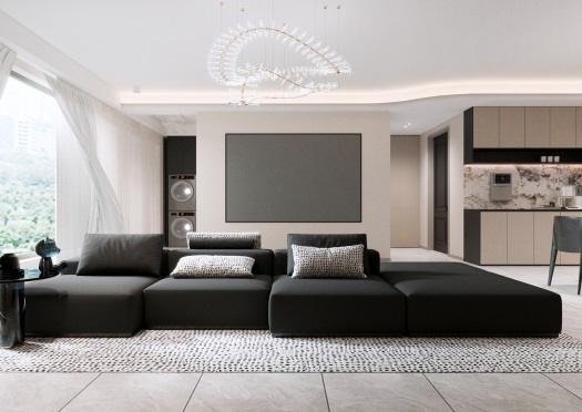 民生北府143㎡ | 年輕夫妻的自然主義婚房！一屋兩人，三餐四季，開啟幸福序章~