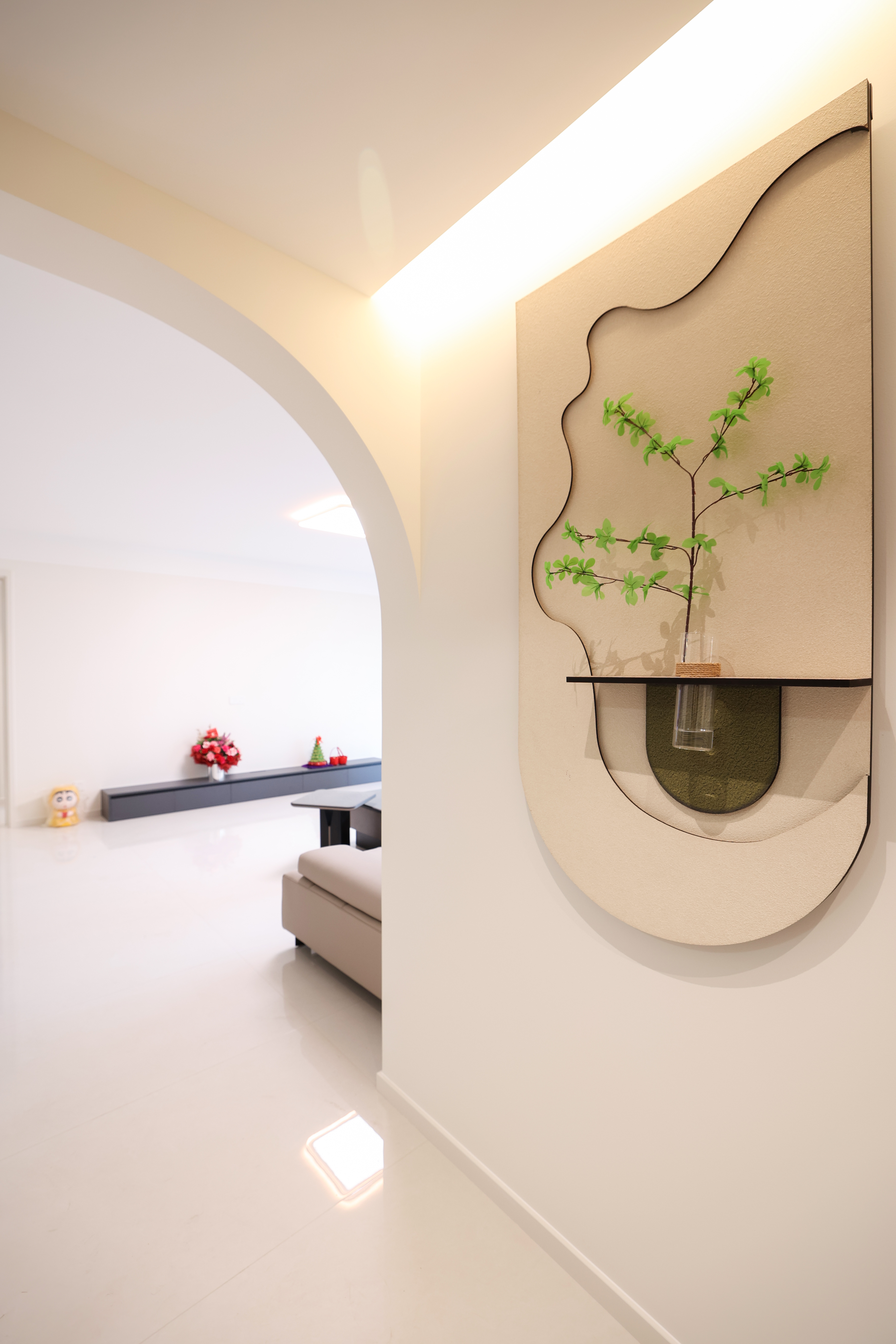 中海海樾133㎡ | 實(shí)景首發(fā)！還好聽(tīng)勸，裝修選了現(xiàn)代簡(jiǎn)約風(fēng)，干凈又顯大！