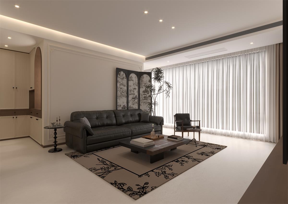 星耀閱海138㎡ | 被法式復古風迷暈了！超強戶型改造+浪漫氛圍感，這個家美的太權(quán)威！