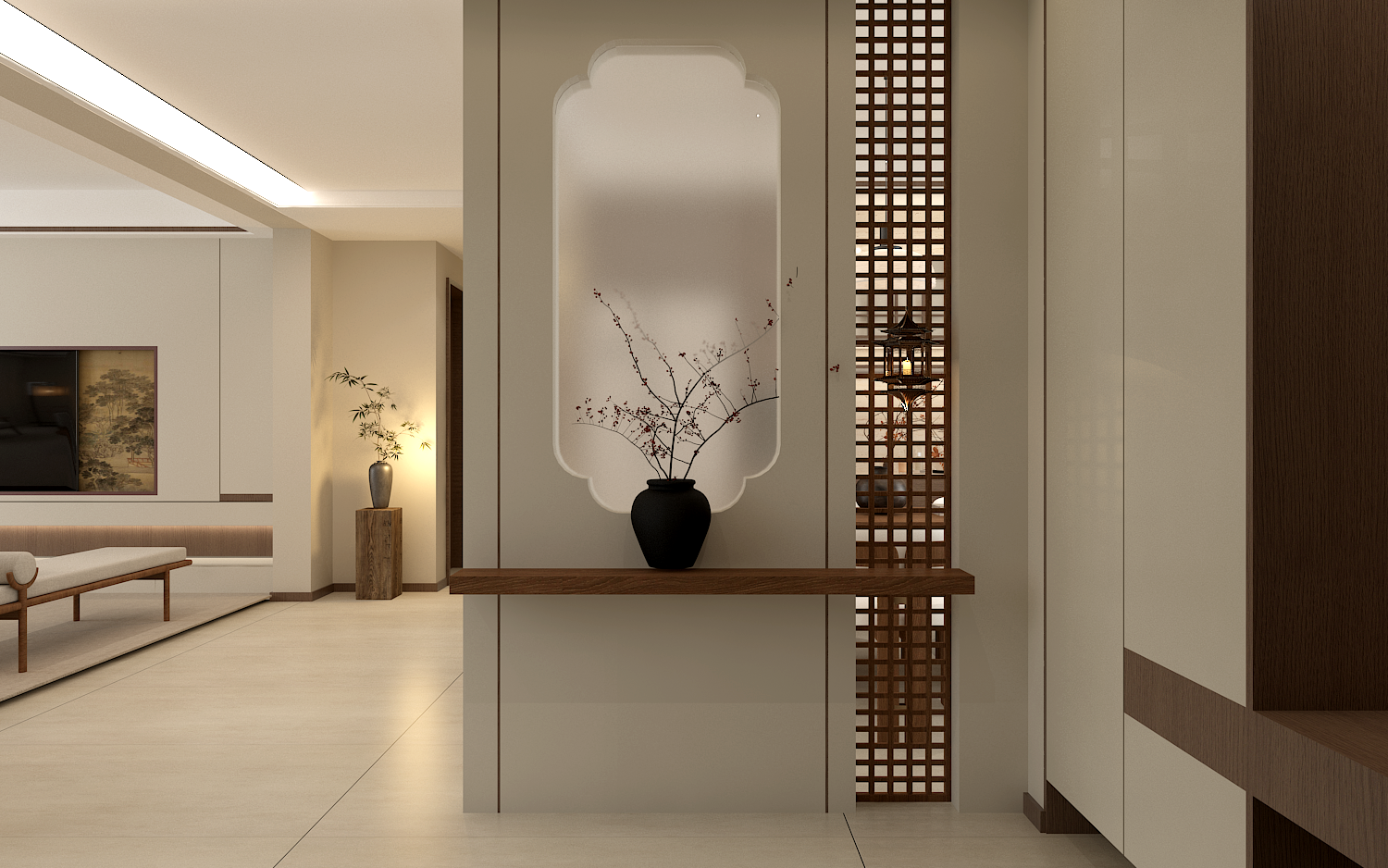 銀稅花園148㎡ | 出租房改造成這樣算不算成功？這個(gè)宋式美學(xué)的家簡(jiǎn)直贏麻了！