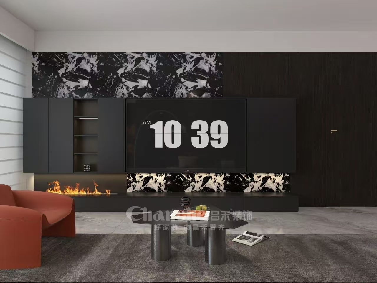 萬(wàn)科錦曜129㎡ | 當(dāng)初全家都反對(duì)的黑色系極簡(jiǎn)風(fēng)，幸好我堅(jiān)持到底！