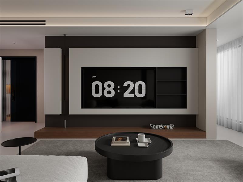 北郡府136㎡ | 不跟風(fēng)、不網(wǎng)紅，這個(gè)高智感的意式極簡(jiǎn)家，百看不厭！