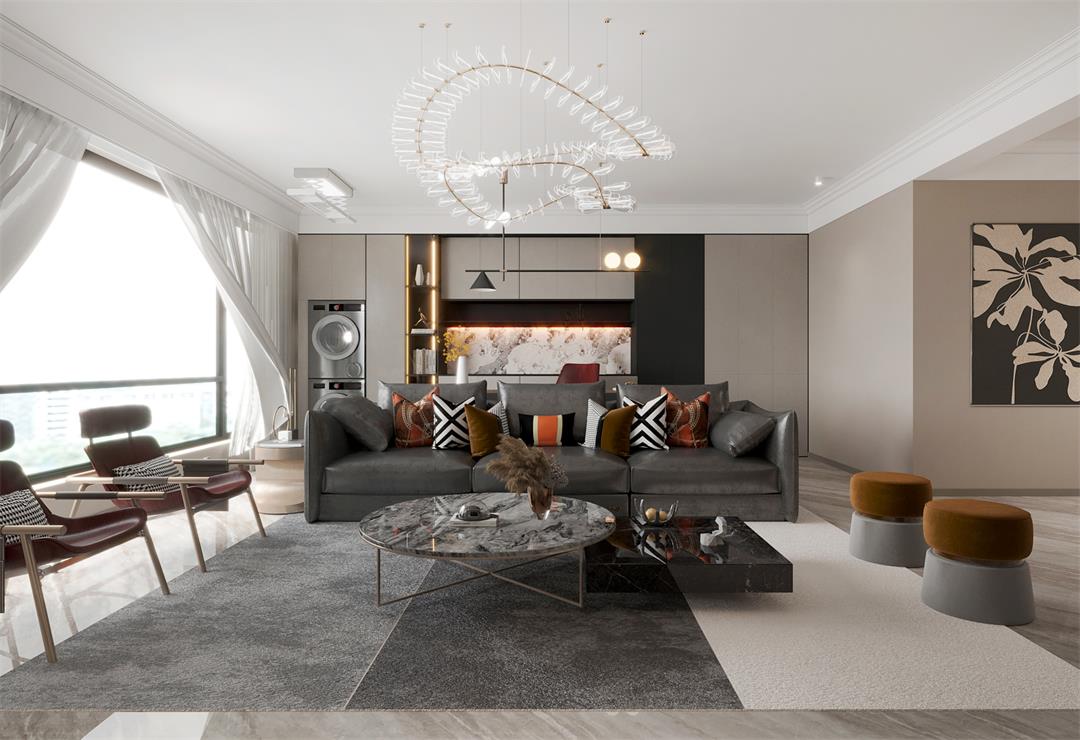 民生北府133㎡ | 沒跟風(fēng)！自己做主裝了現(xiàn)代風(fēng)的家，實用又耐看！