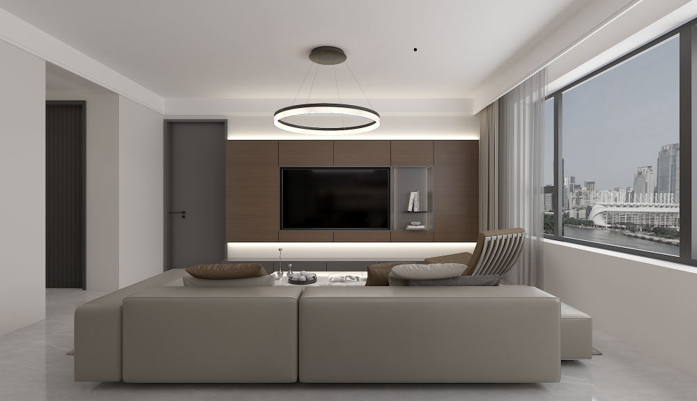 金宇鳳語庭105㎡ | 花小錢辦大事！小戶型+簡(jiǎn)約黑白灰著實(shí)驚艷