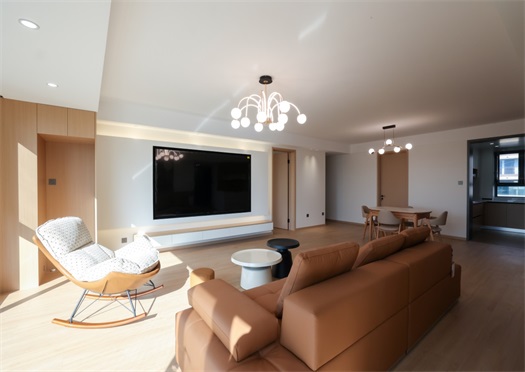 實景首發(fā) | 星耀閱海143㎡完工！原木風(fēng)的含金量誰懂！溫柔又治愈~