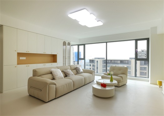 實景 | 萬錦公館143㎡奶油風(fēng)，藏進(jìn)角落里的寫意自然，讓焦慮瞬間清零！