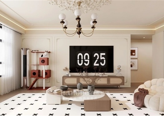 盛世西城130㎡ | 住進這個中古奶油風的家，推門那一刻幸福感爆棚！