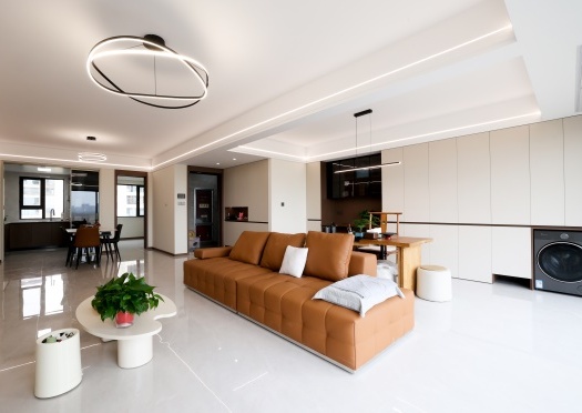 實景首發(fā) | 不做網(wǎng)紅造型！這套133㎡簡約風(fēng)的家，治愈往后余生~