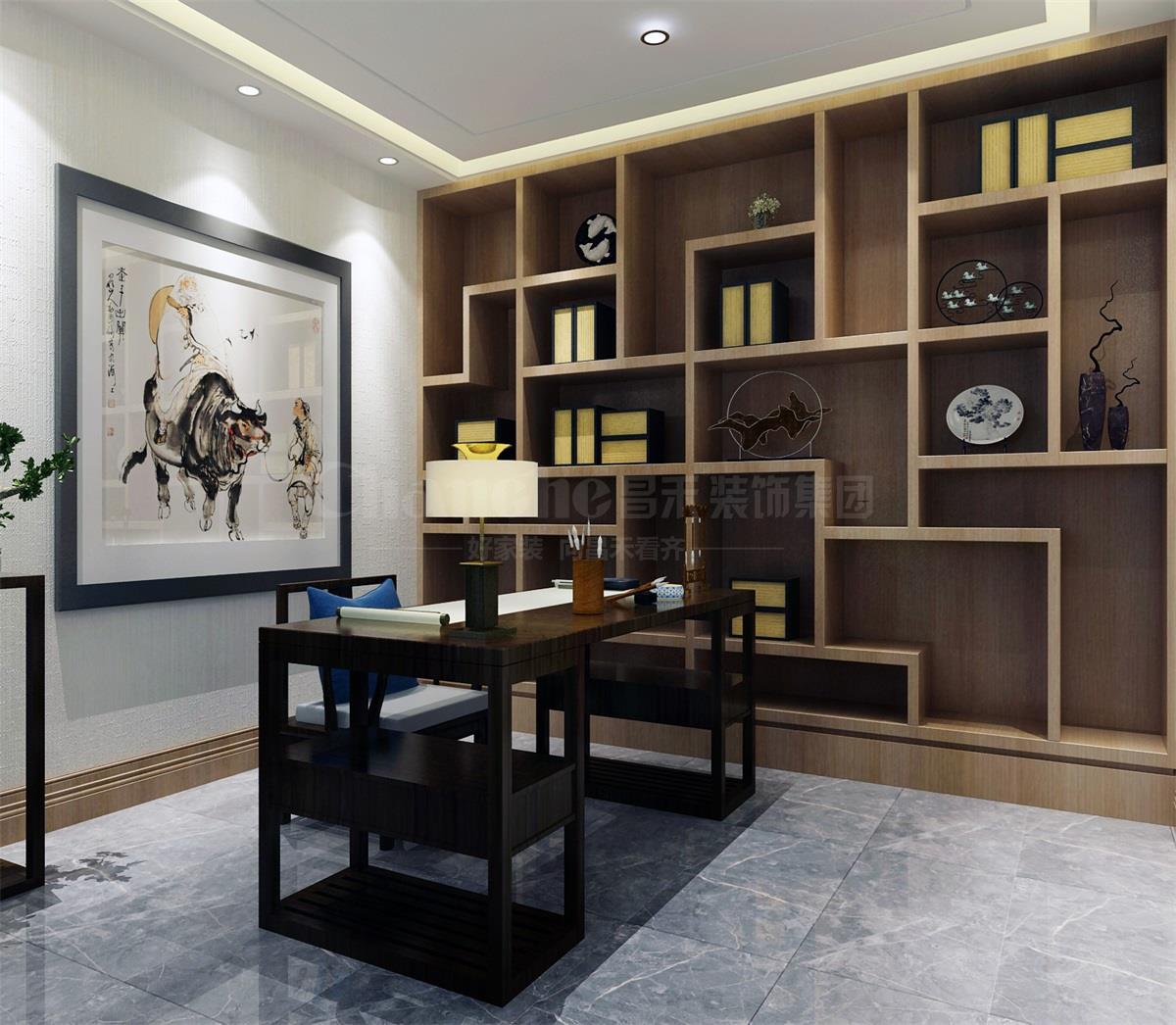 書房和接待茶室散發(fā)著淡淡的茶香，只需心境空靈，少幾分濃墨重彩，多幾分雅致清寧，并在此感悟生命的智慧。